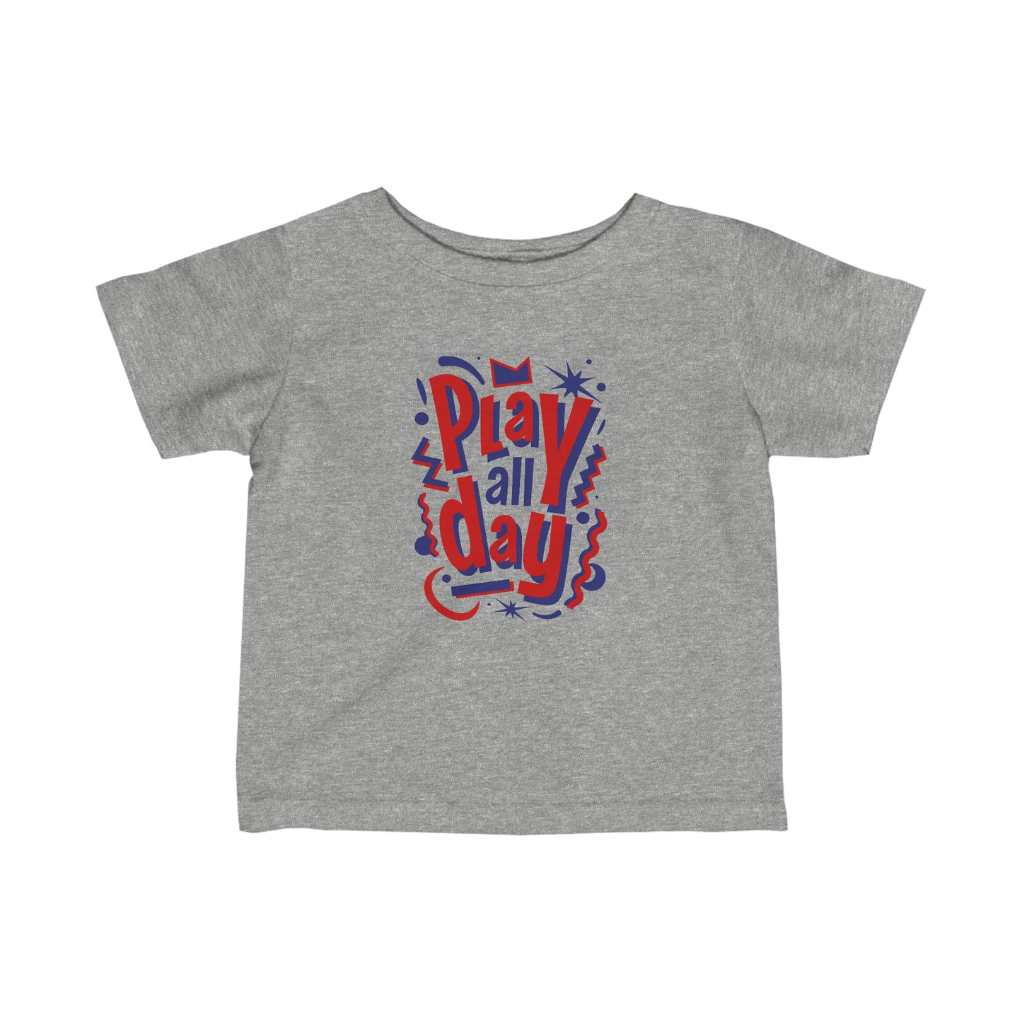 PLAY ALL DAY-Infant Fine Jersey Tee