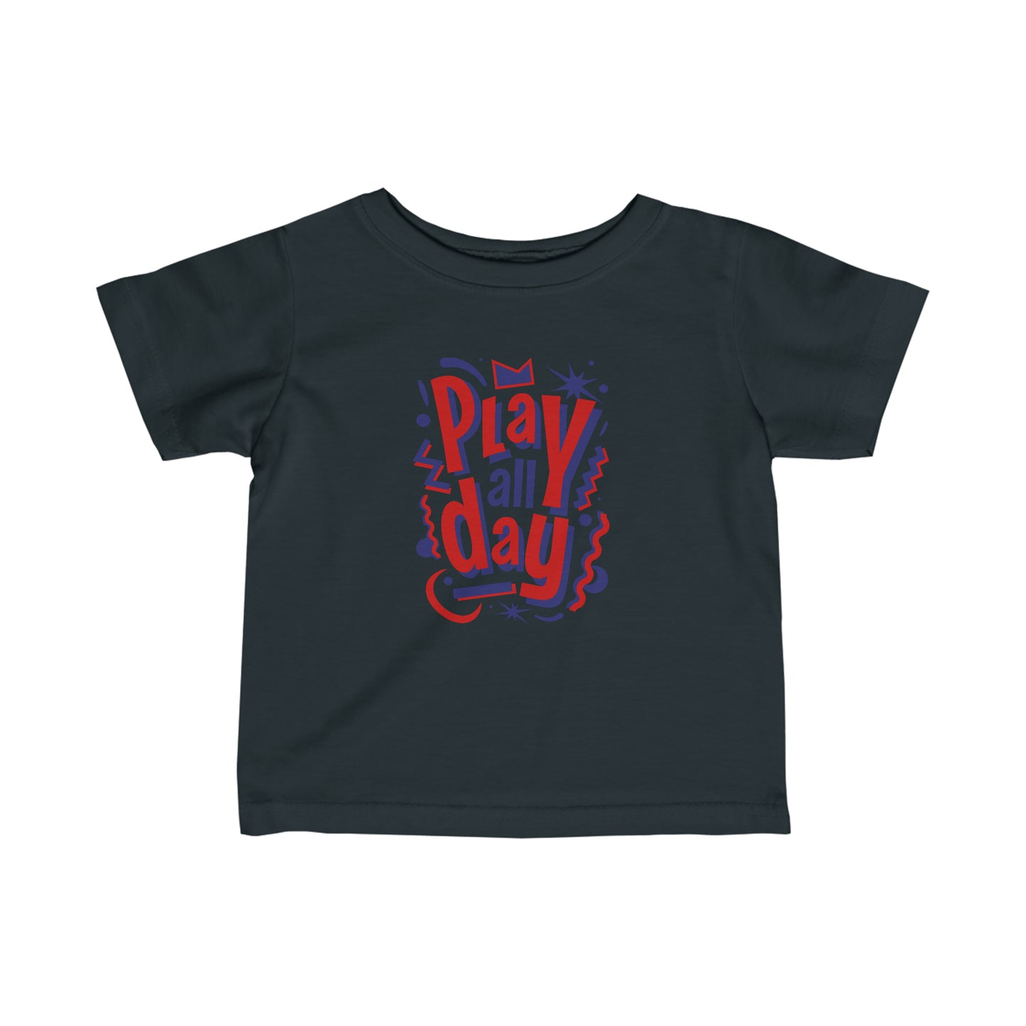 PLAY ALL DAY-Infant Fine Jersey Tee