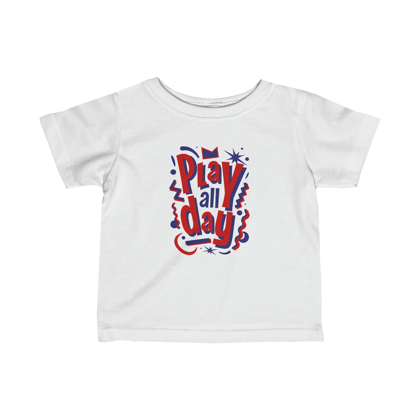 PLAY ALL DAY-Infant Fine Jersey Tee