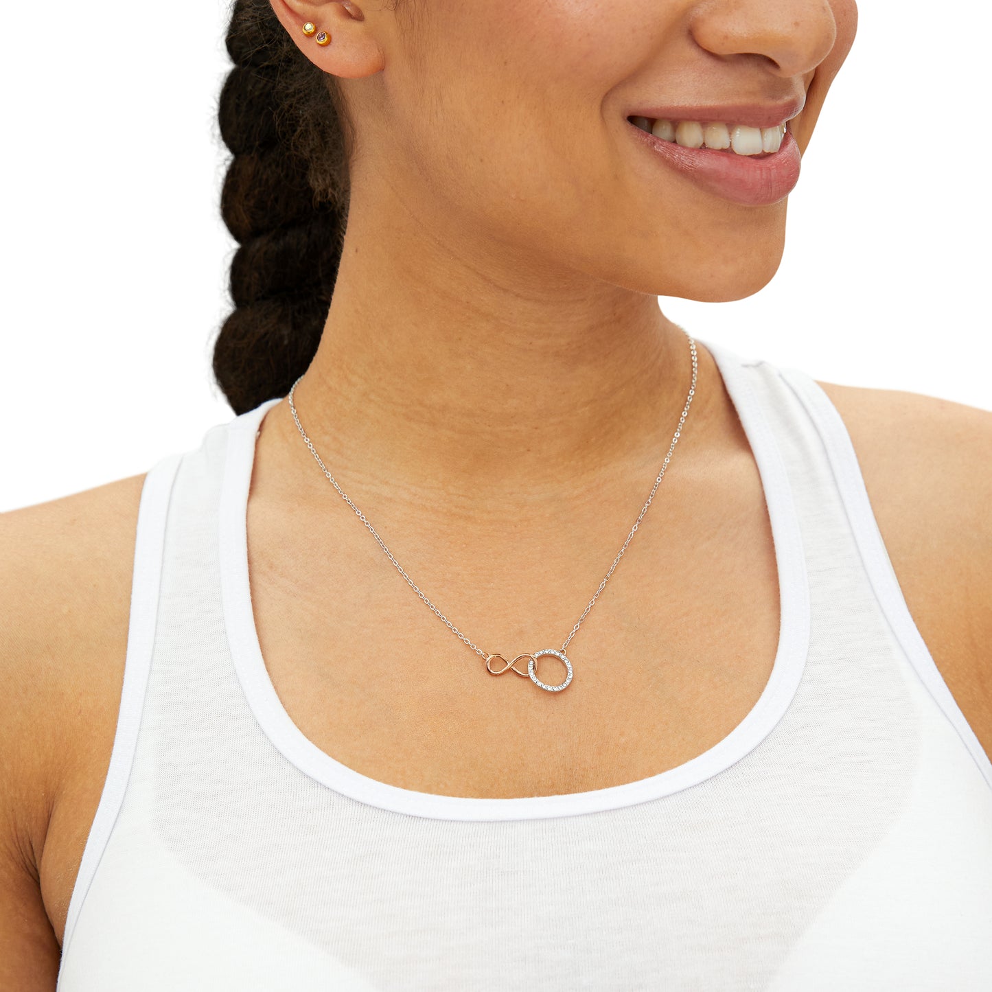 ENDLESS LOVE- Infinity Circle Necklace