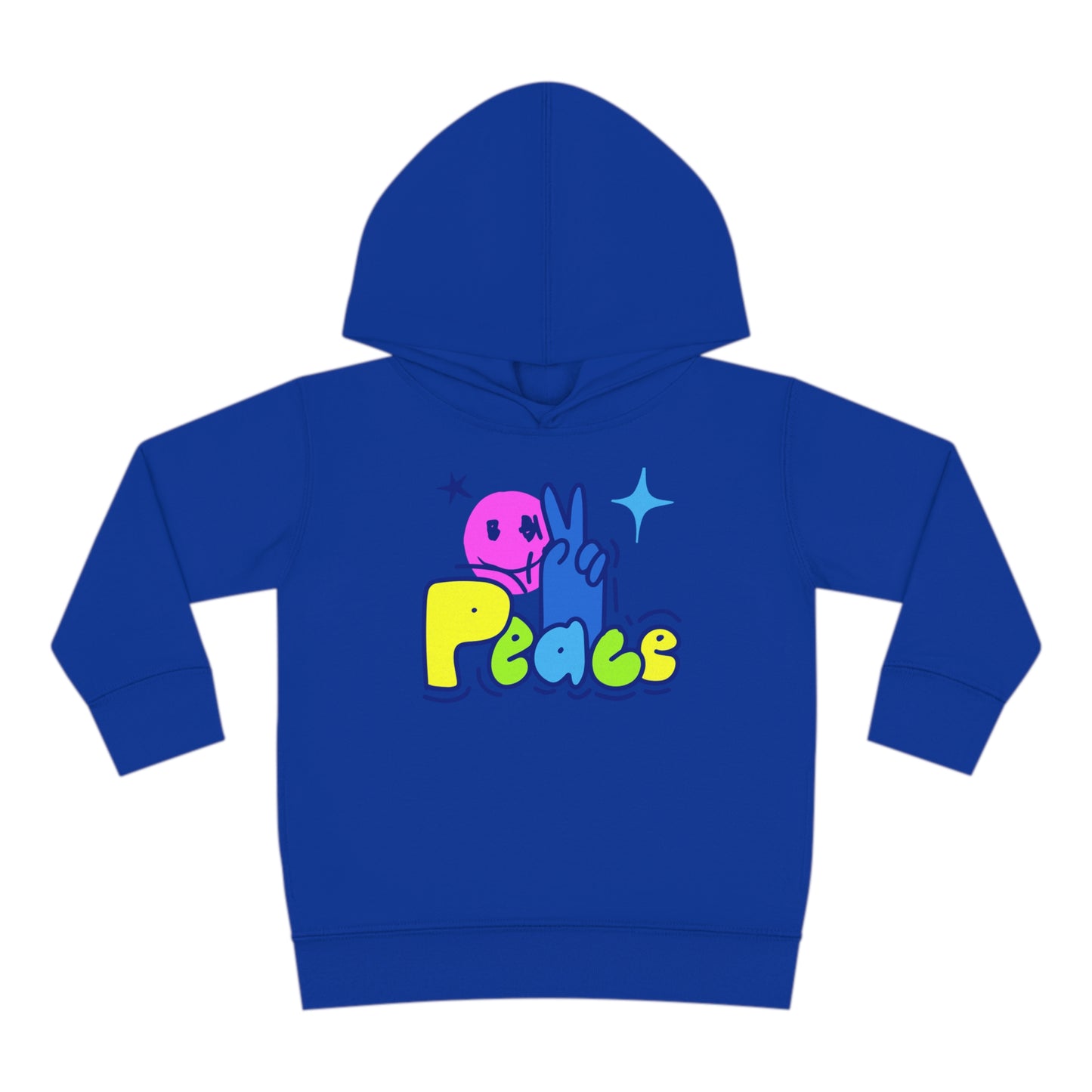 PEACE-Toddler Pullover Fleece Hoodie