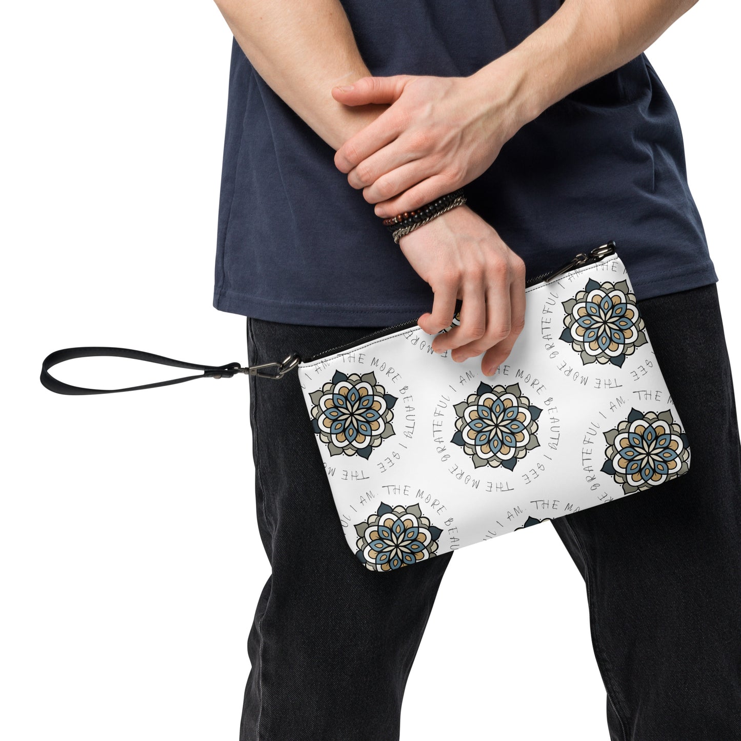 THE MORE GRATEFUL I AM, THE MORE BEAUTY I SEE - Crossbody bag