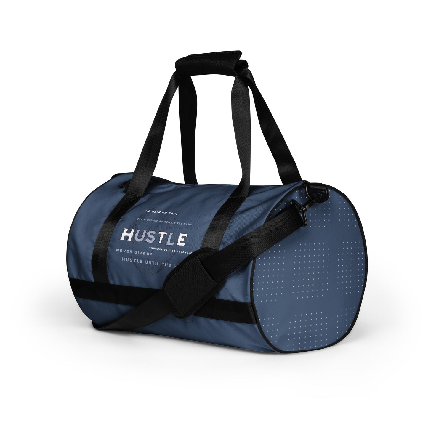 HUSTLE BLUE- gym bag