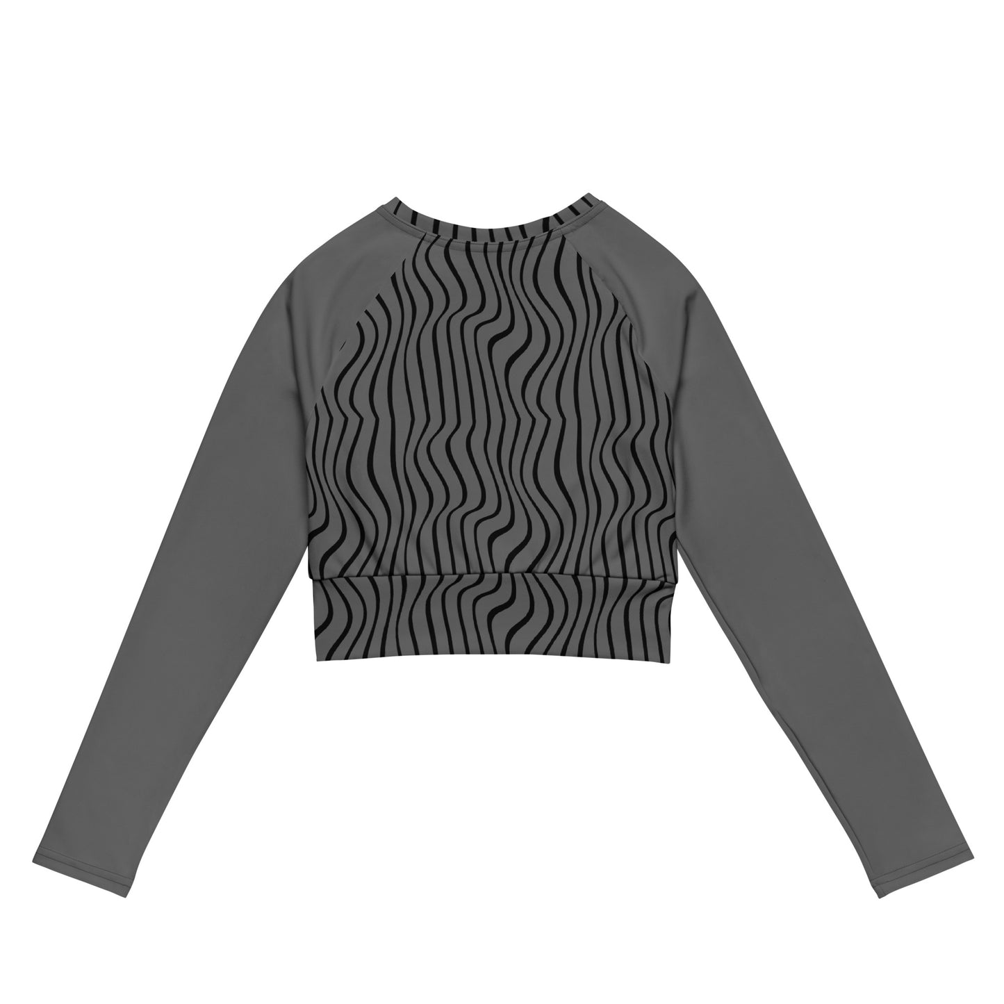 BALANCED CHAKRA- long sleeve crop top