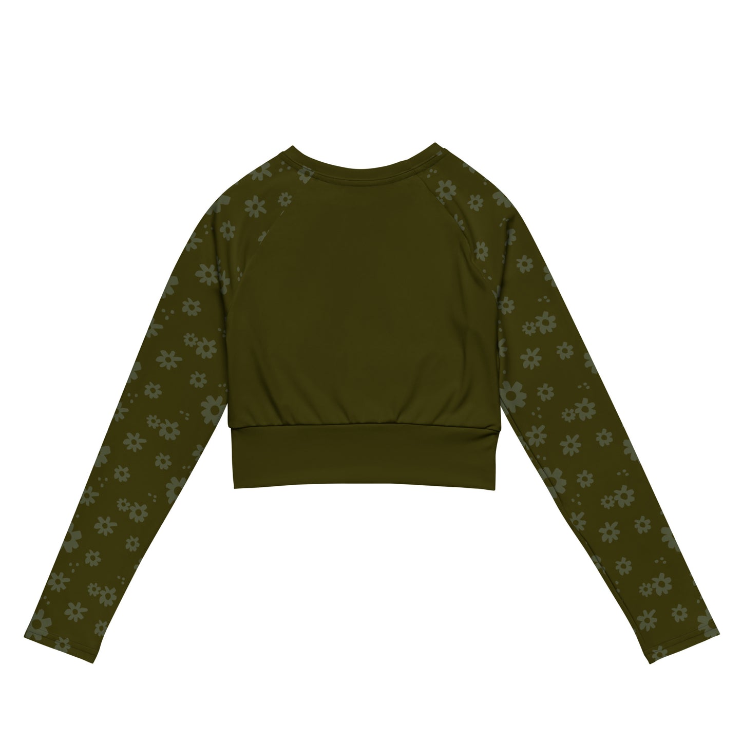 GROUNDED - long sleeve crop top