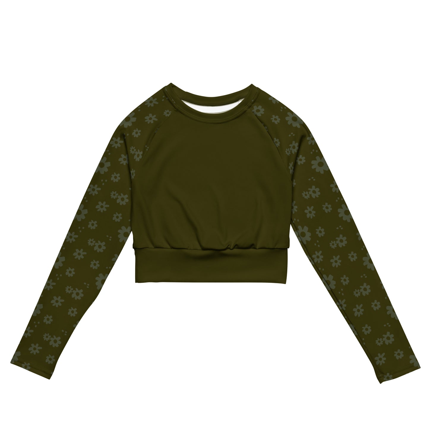 GROUNDED - long sleeve crop top