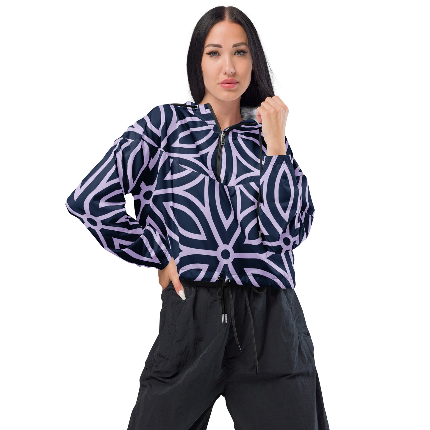 RESILIENT-Women’s cropped windbreaker