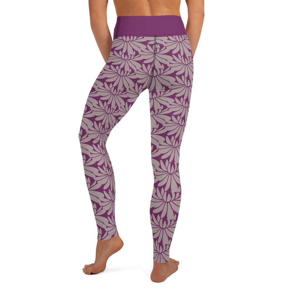 HAPPY LOTUS-Yoga Leggings