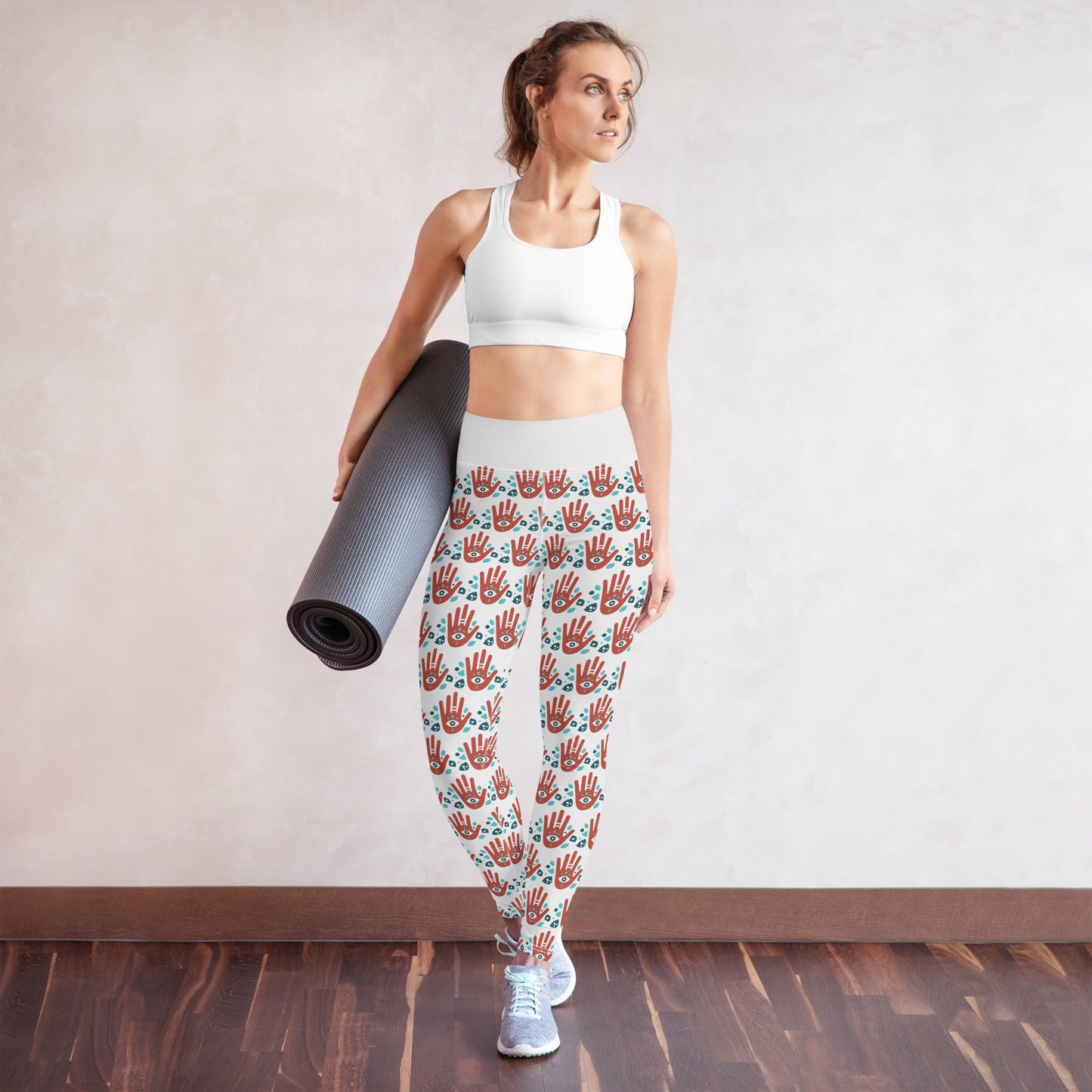 HAMSA HAND-Yoga Leggings