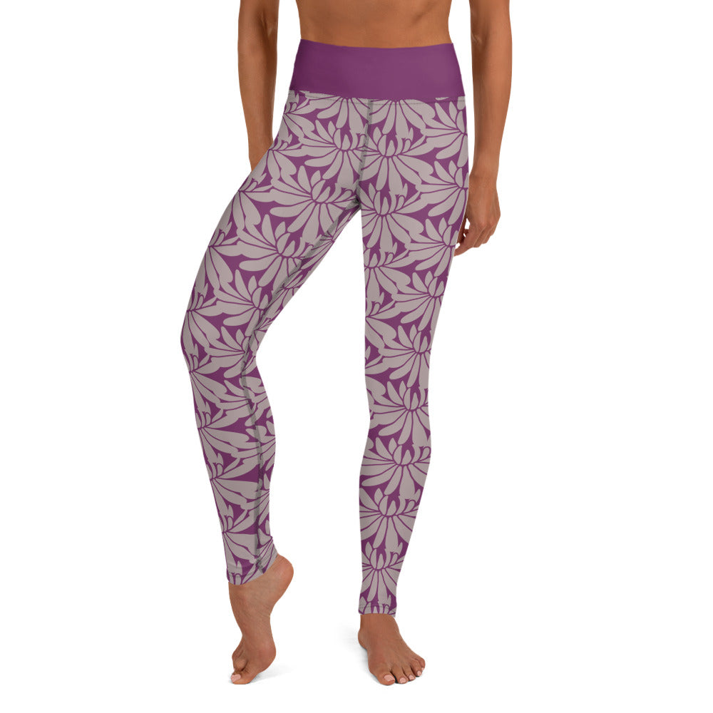 HAPPY LOTUS-Yoga Leggings