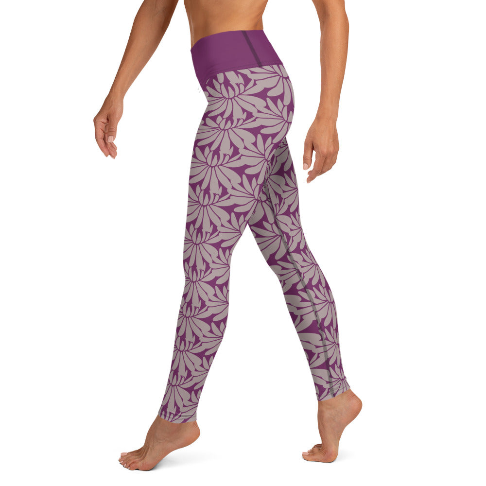 HAPPY LOTUS-Yoga Leggings