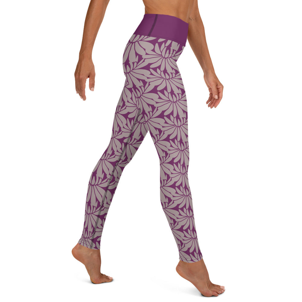 HAPPY LOTUS-Yoga Leggings