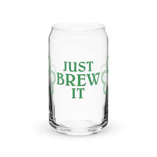 JUST BREW IT - Can shaped glass