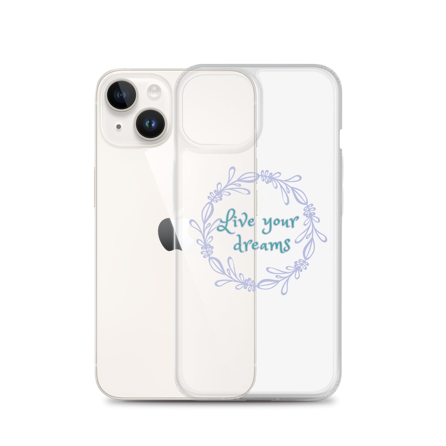 LIVE YOUR DREAMS-Clear Case for iPhone®