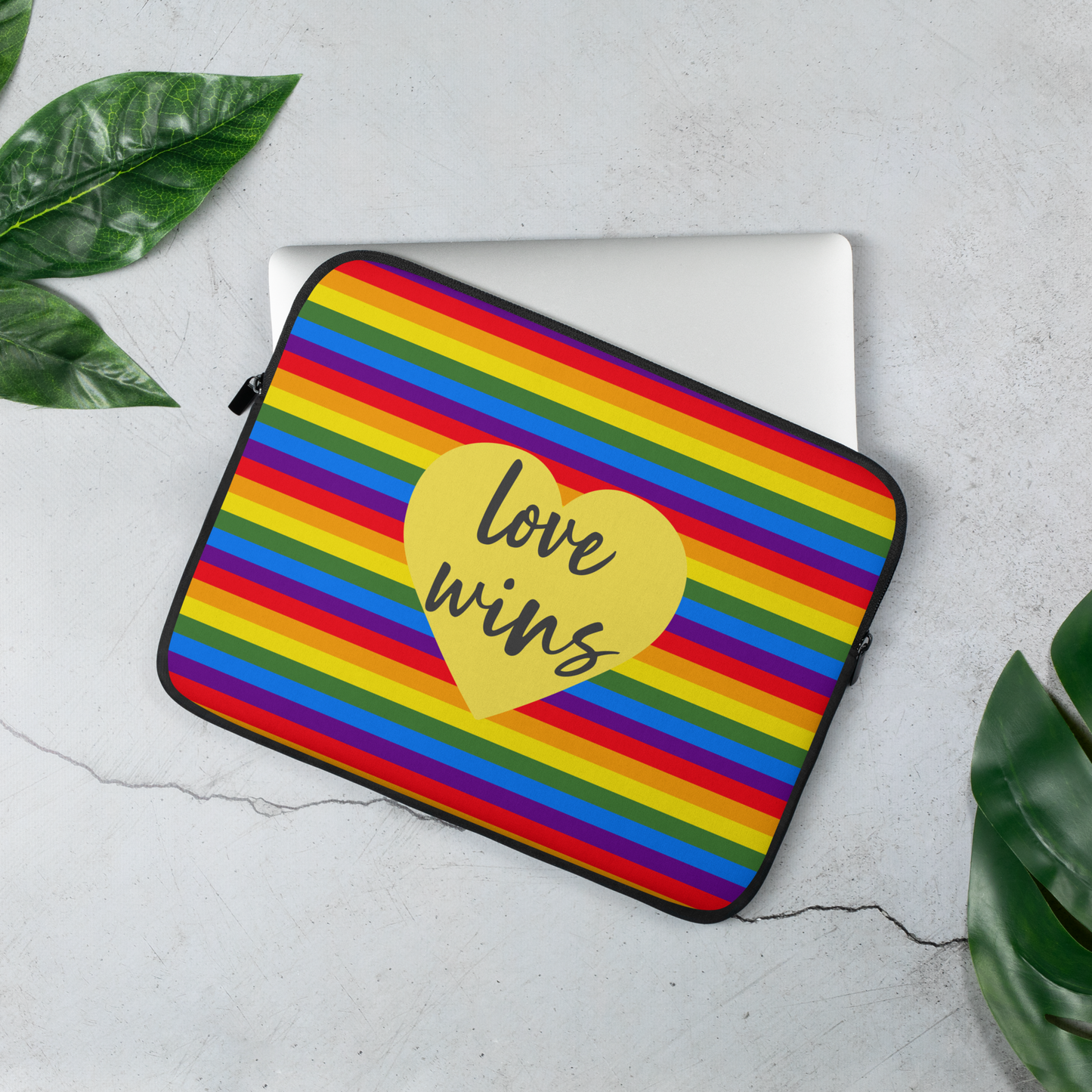 LOVE WINS-Laptop Sleeve