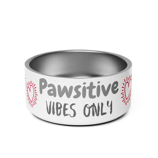 DUKE'S PAWSITIVE VIBES - Dog Bowl