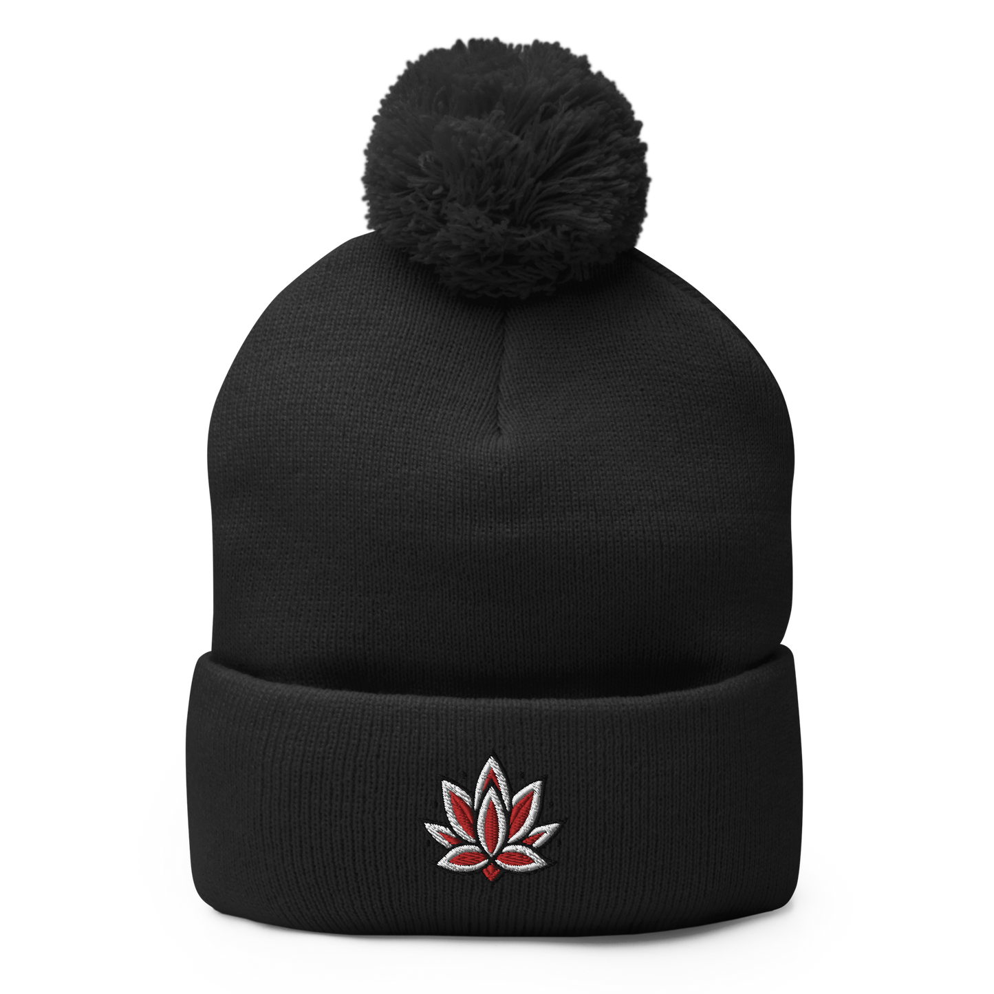 LOVE IT LOTUS-Pom-Pom Beanie