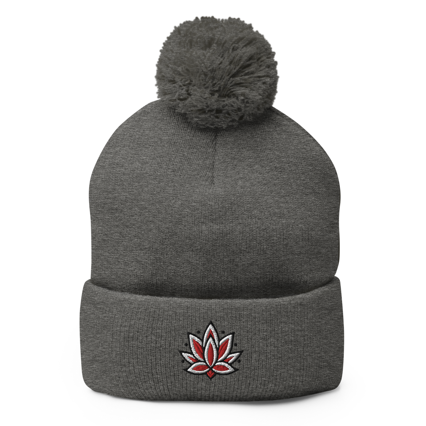 LOVE IT LOTUS-Pom-Pom Beanie