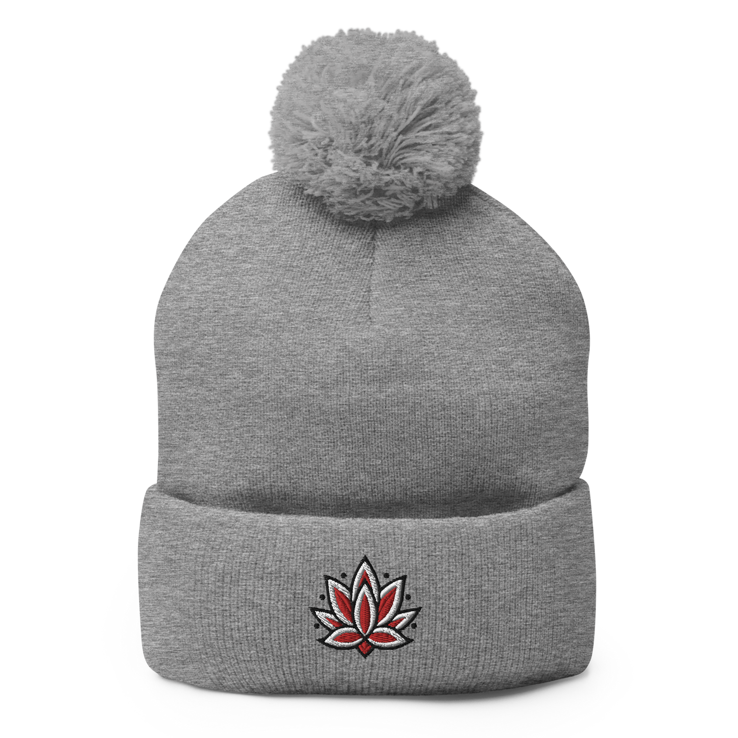 LOVE IT LOTUS-Pom-Pom Beanie