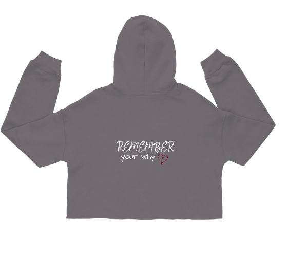 YOUR WHY? CROPPED Hoodie