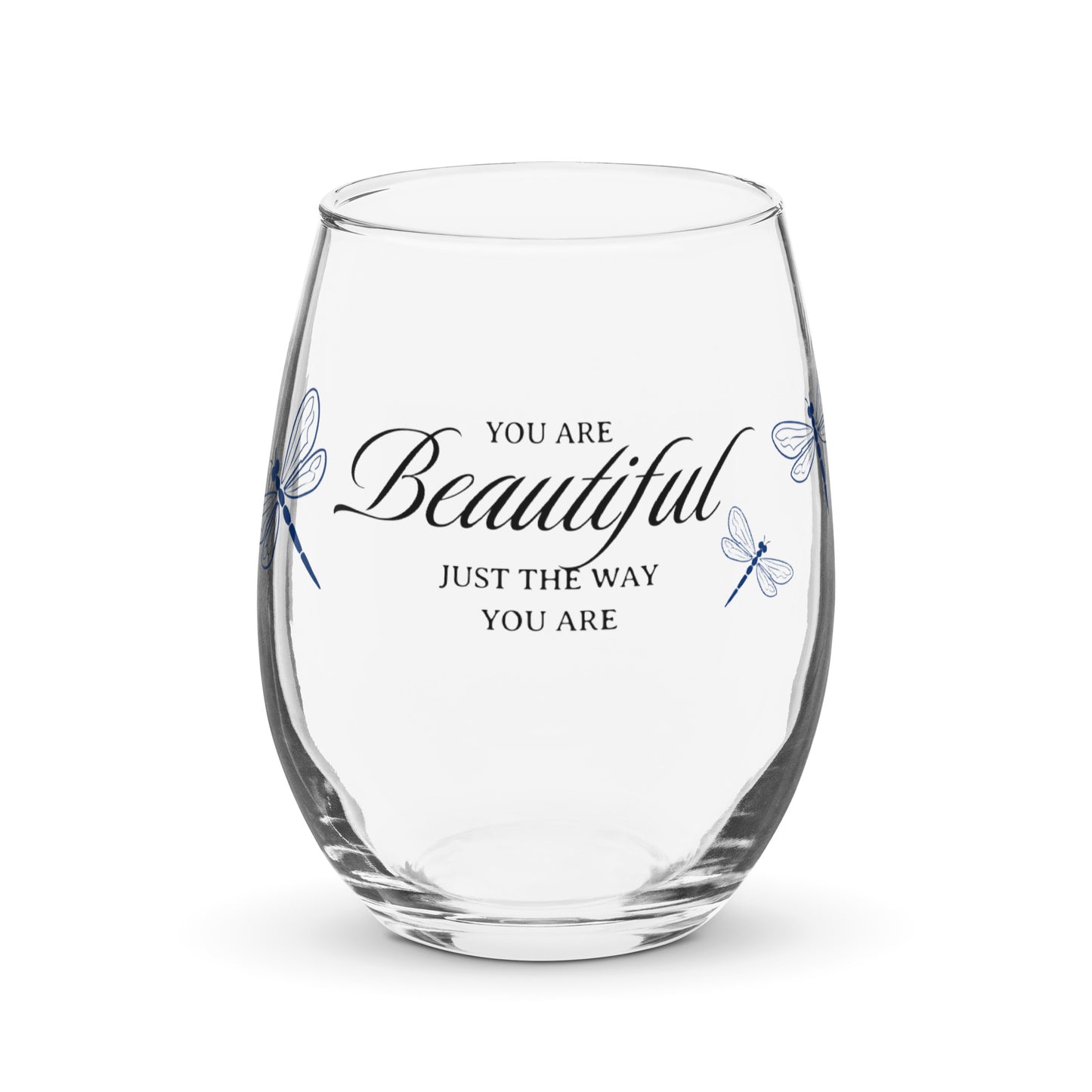 BEAUTIFUL BRENNA - Stemless wine glass