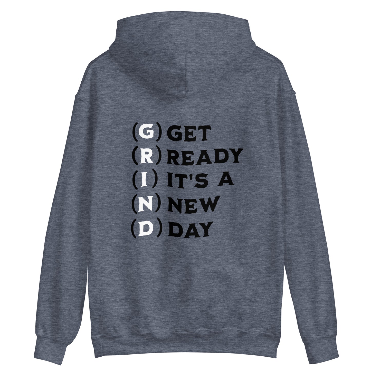 G.R.I.N.D Unisex Hoodie (Back Print Only)