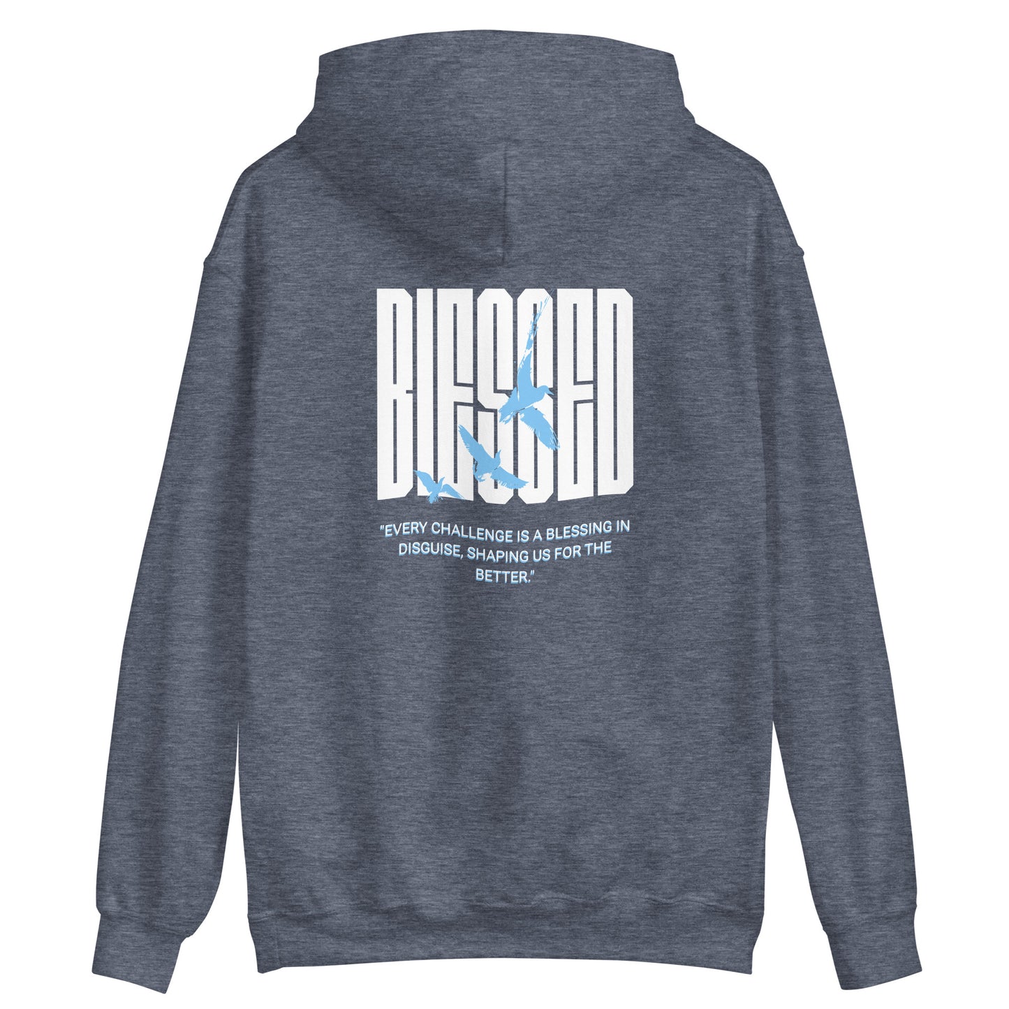 BLESSED Unisex Hoodie (Back Print Only)