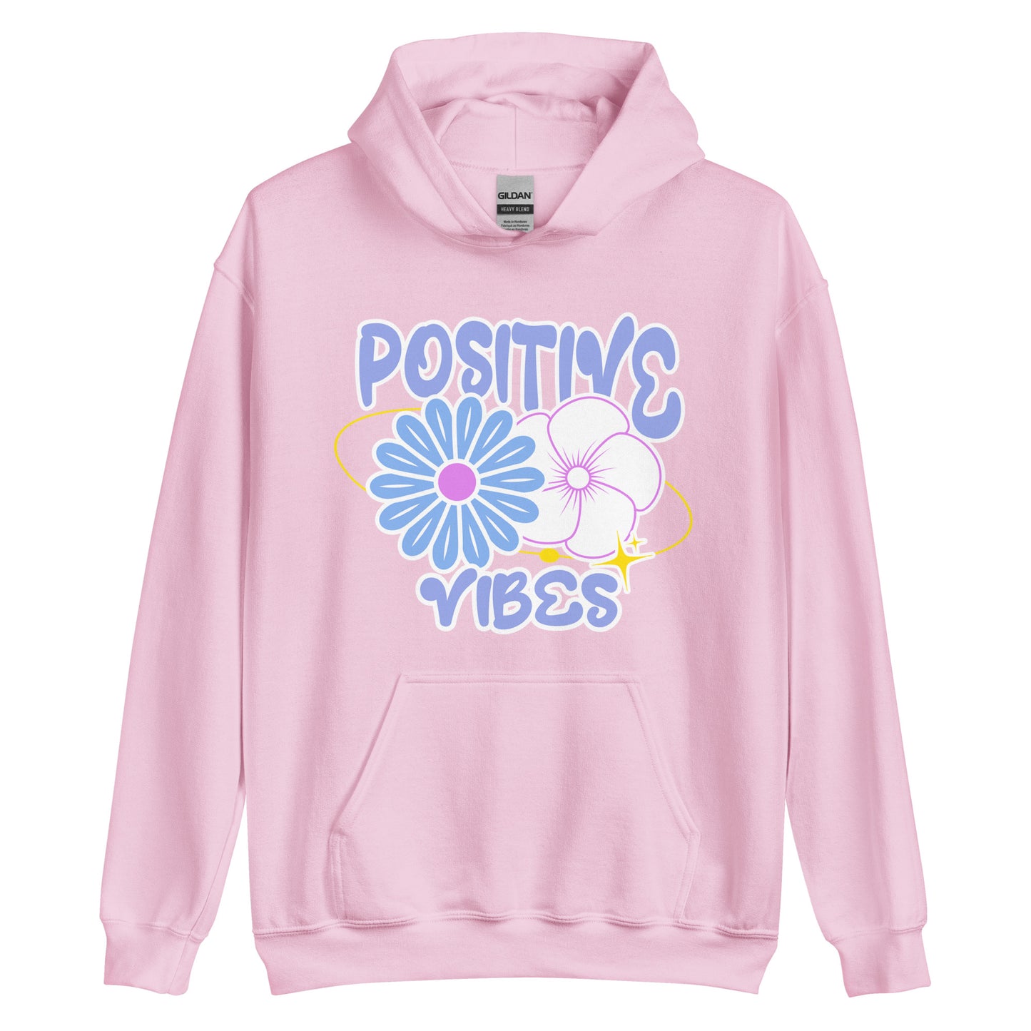 POSITIVE VIBES ONLY- Unisex Hoodie