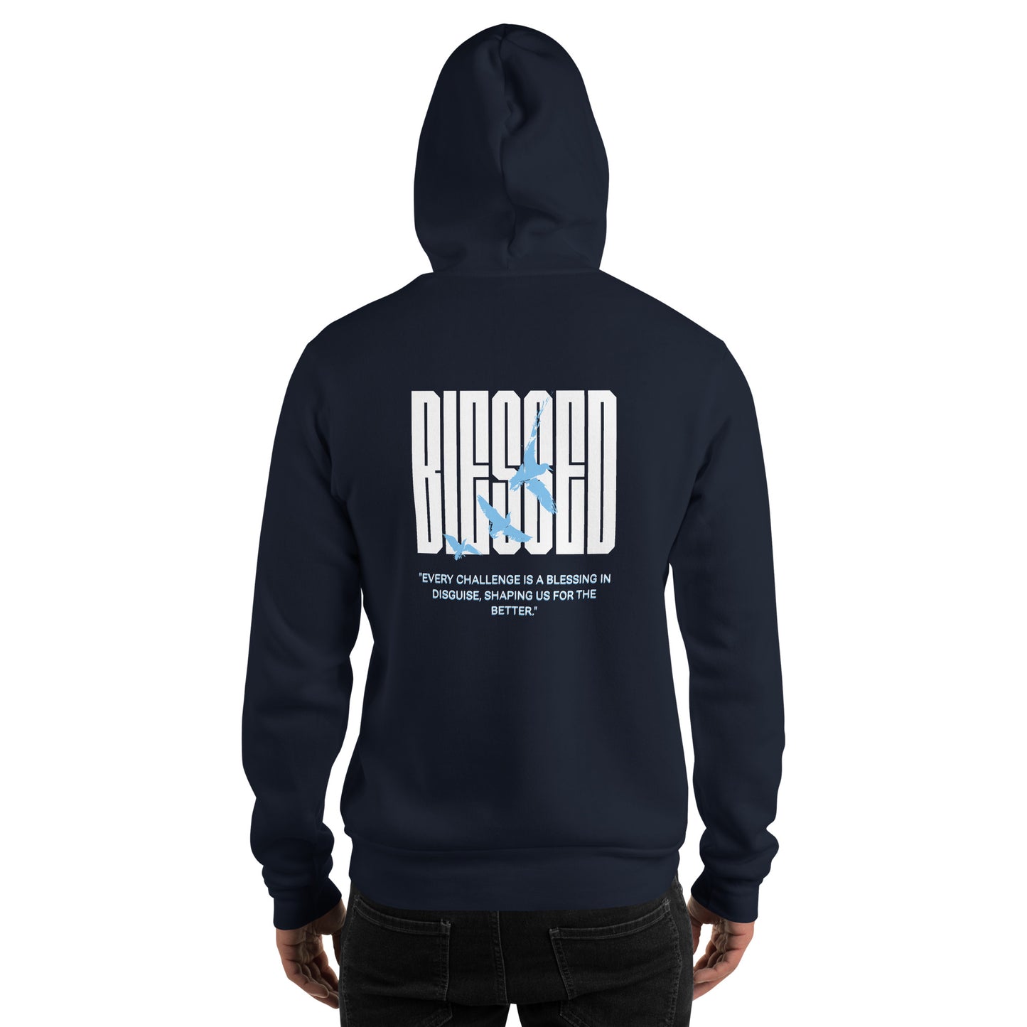 BLESSED Unisex Hoodie (Back Print Only)