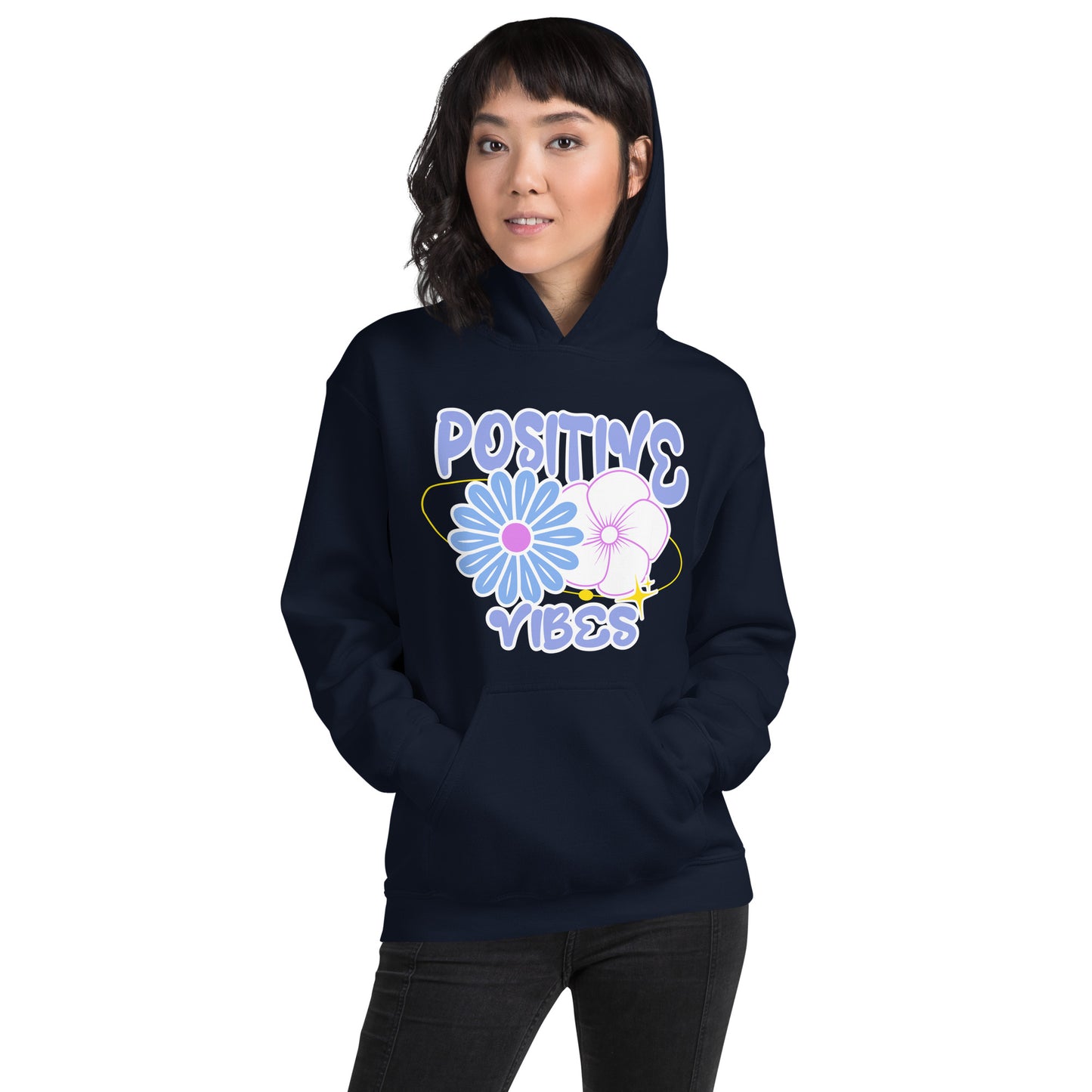 POSITIVE VIBES ONLY- Unisex Hoodie