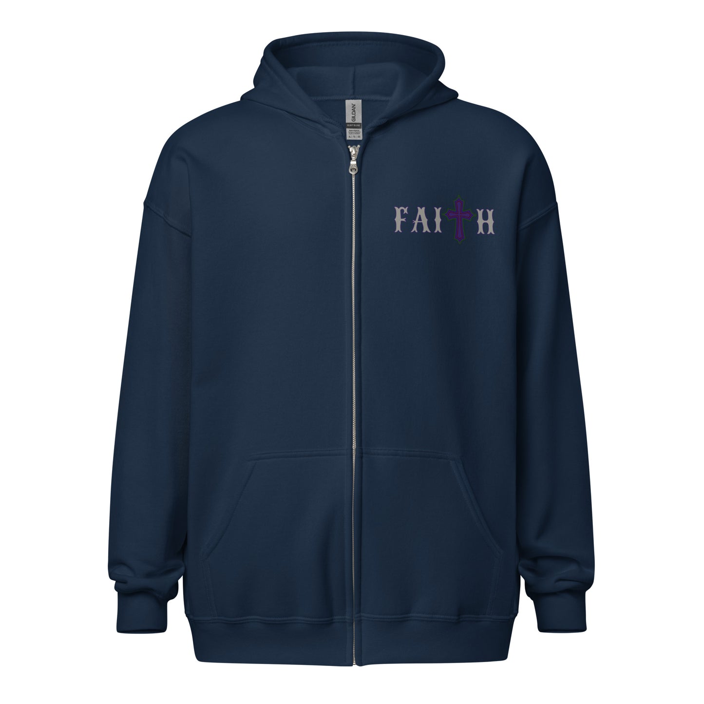 FAITH - heavy blend zip hoodie