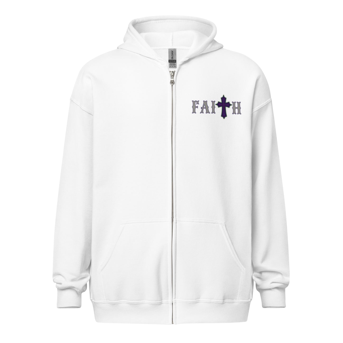 FAITH - heavy blend zip hoodie