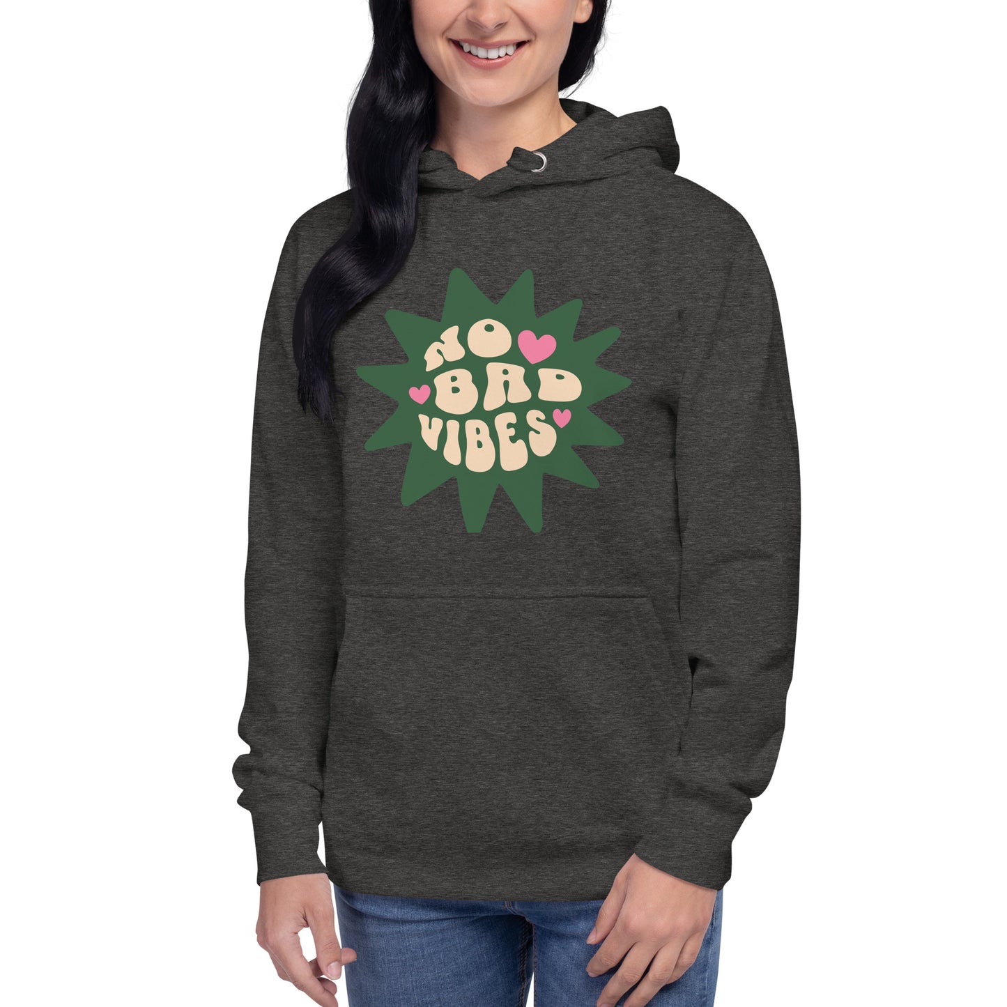 NO BAD VIBES!!!- Unisex Hoodie