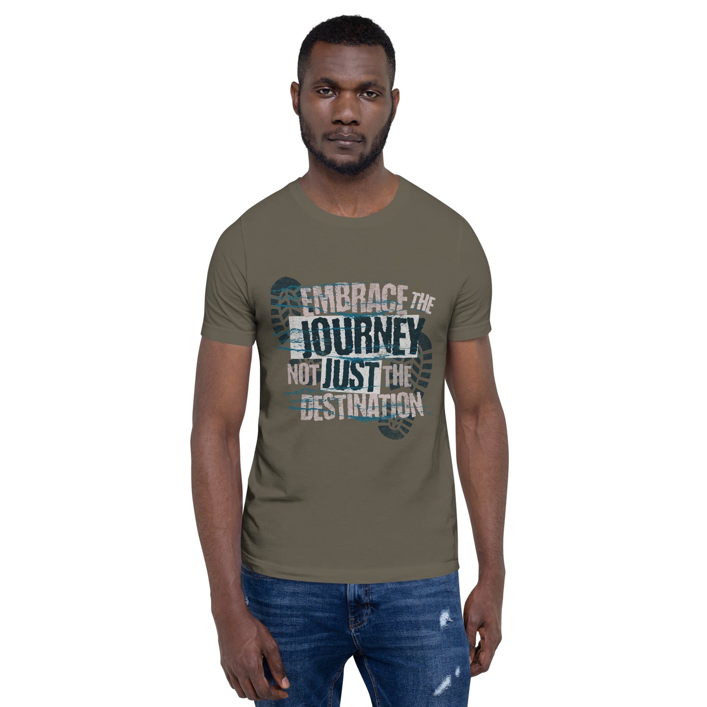 EMBRACE THE JOURNEY- Unisex t-shirt