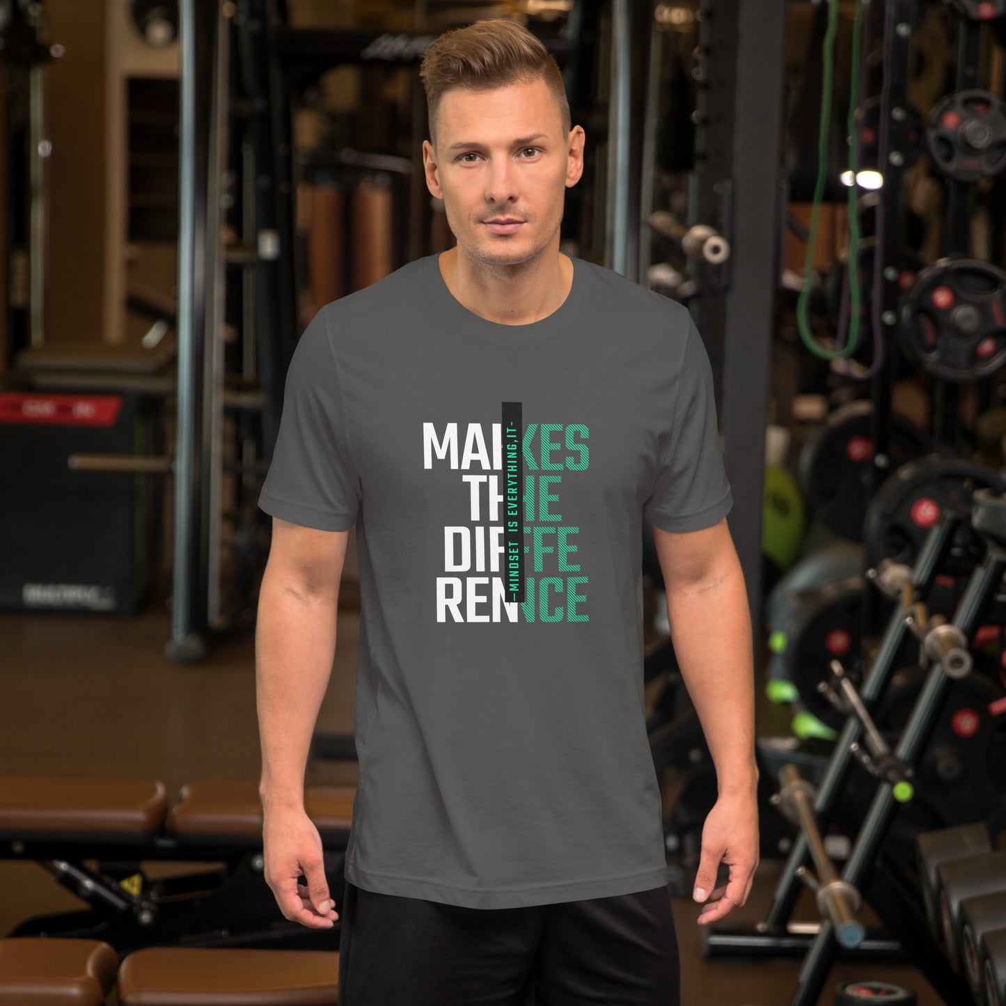 MINDSET IS EVERYTHING- Unisex t-shirt