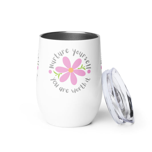 NURTURE YOURSELF - Wine Tumbler