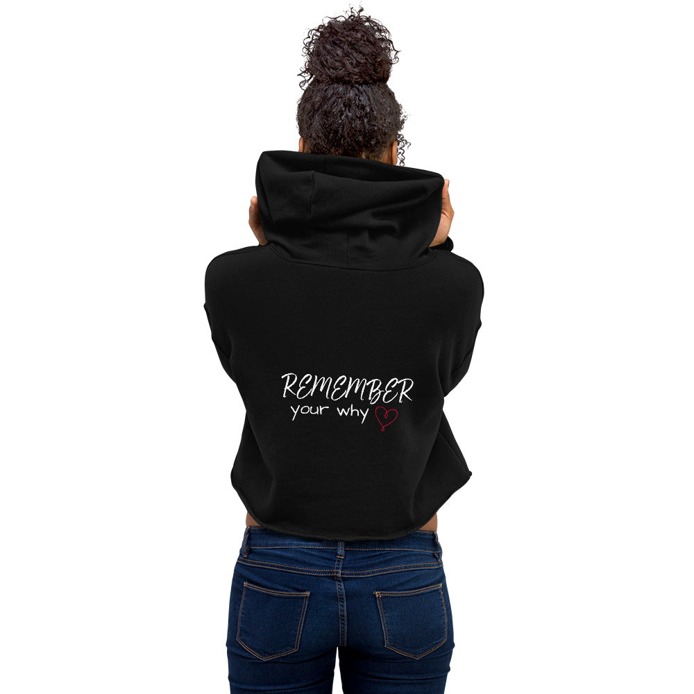 YOUR WHY? CROPPED Hoodie