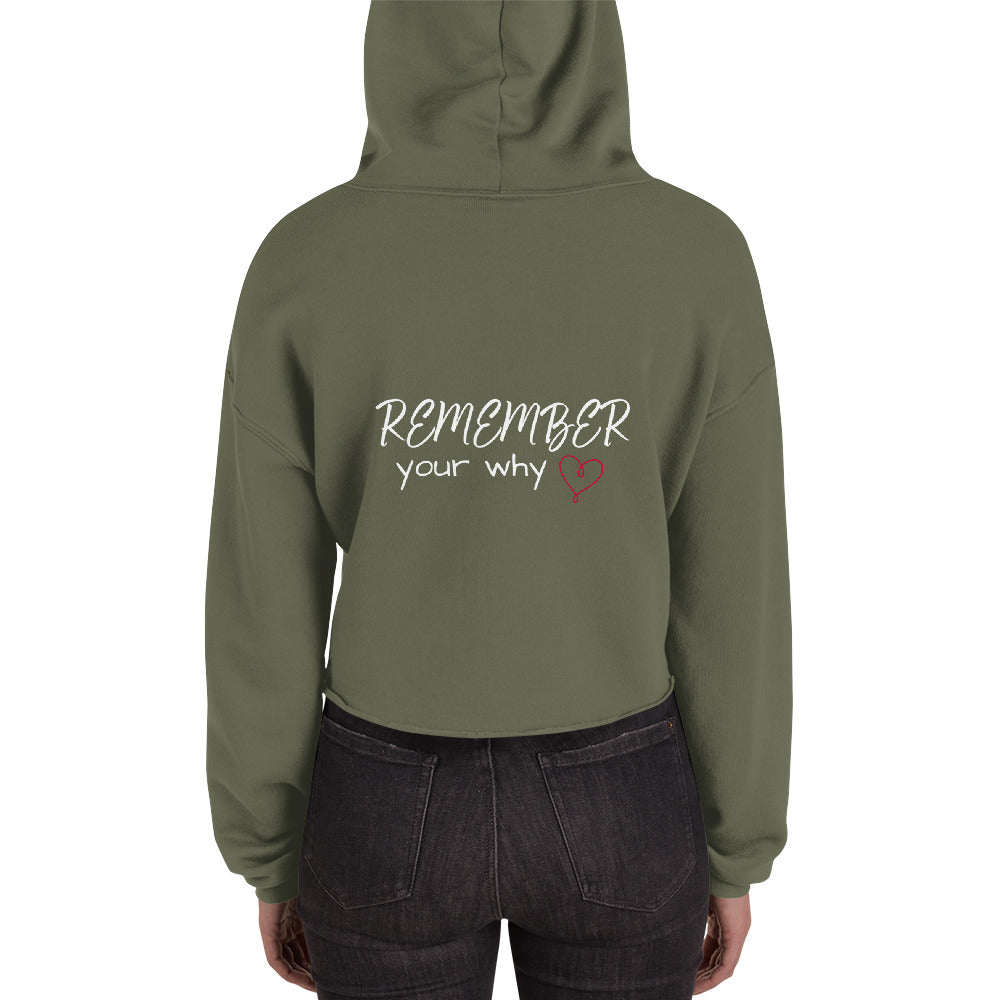 YOUR WHY? CROPPED Hoodie