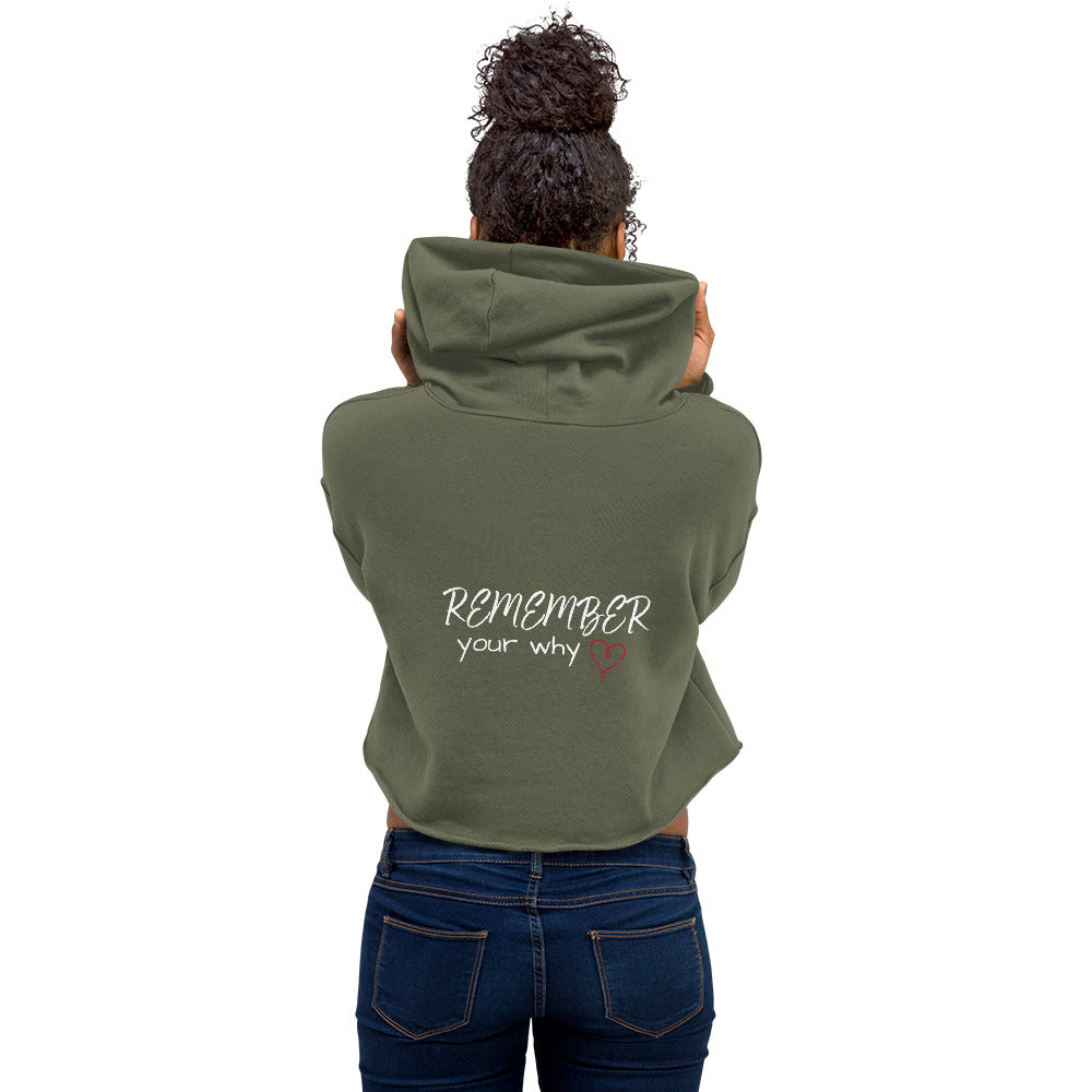 YOUR WHY? CROPPED Hoodie