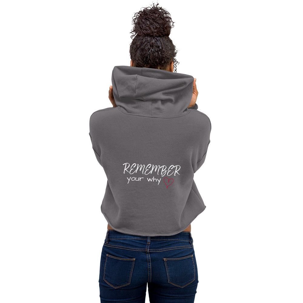 YOUR WHY? CROPPED Hoodie