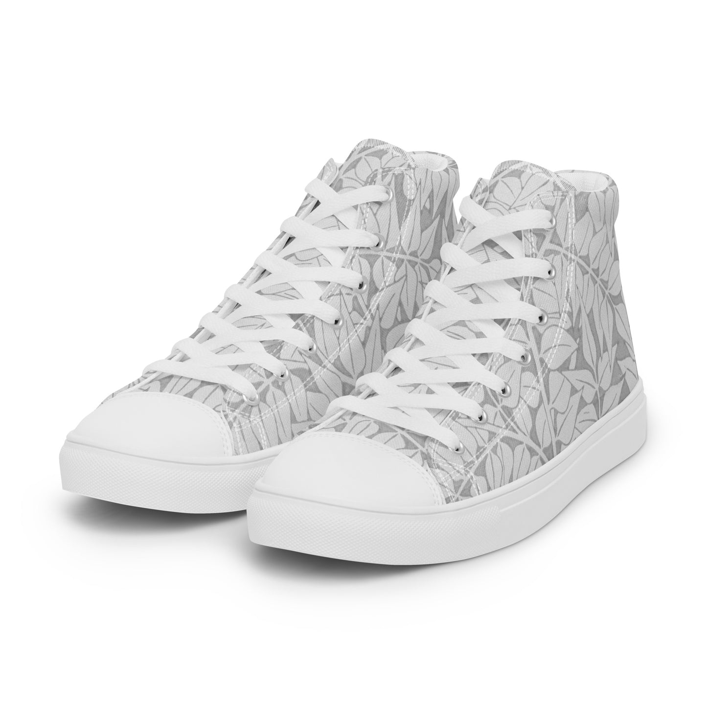 MANY GREY AREAS - Women’s high top canvas shoes