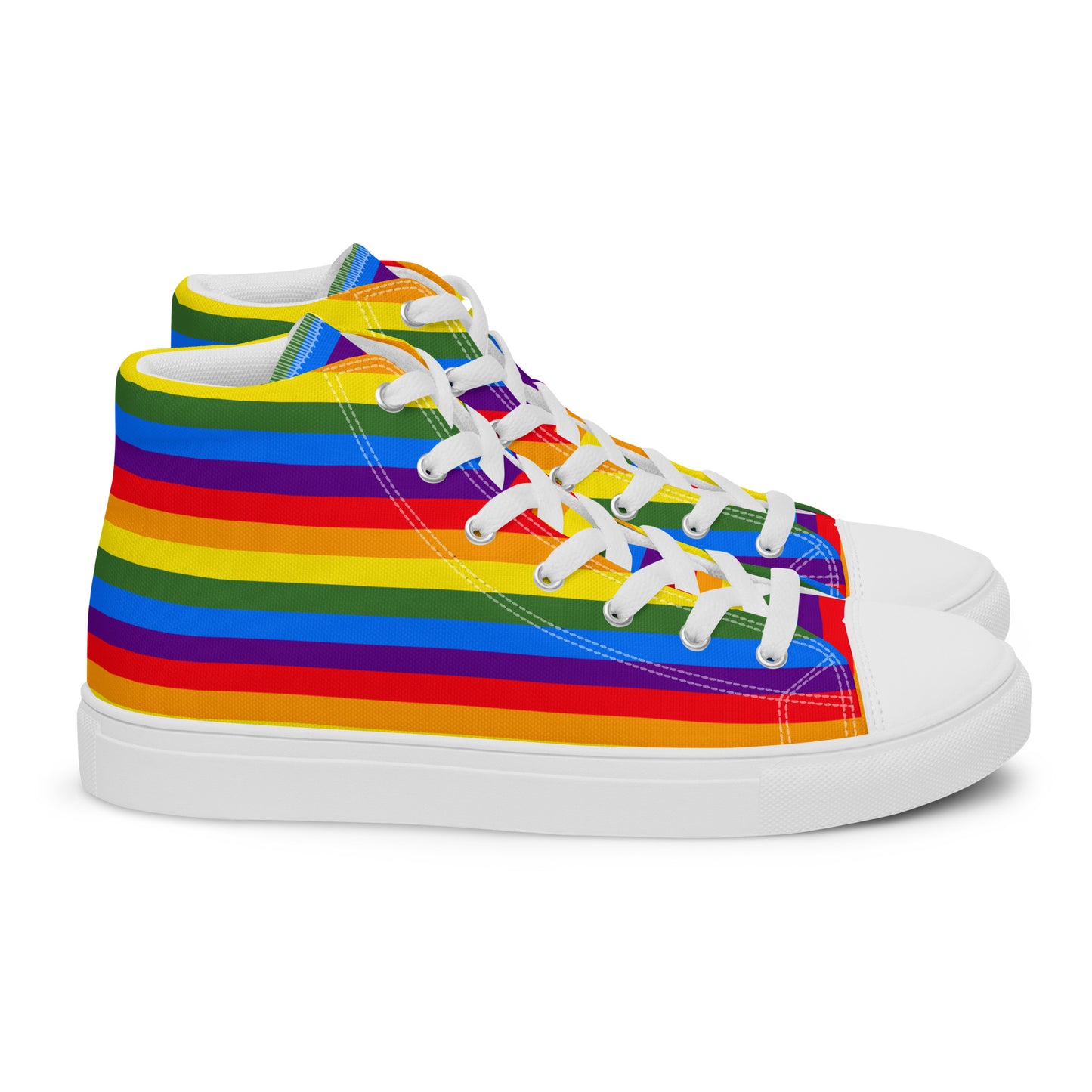 PRIDE-Women’s high top canvas shoes