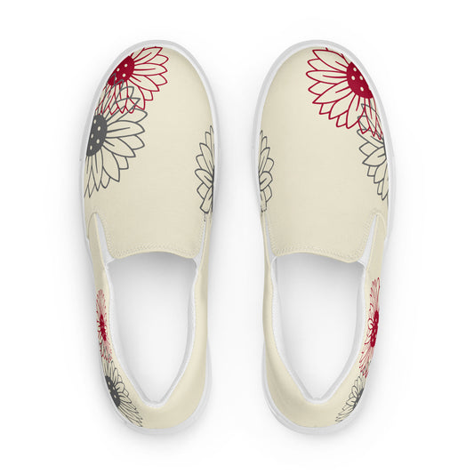 SUNFLOWER-Women's slip-on canvas shoes