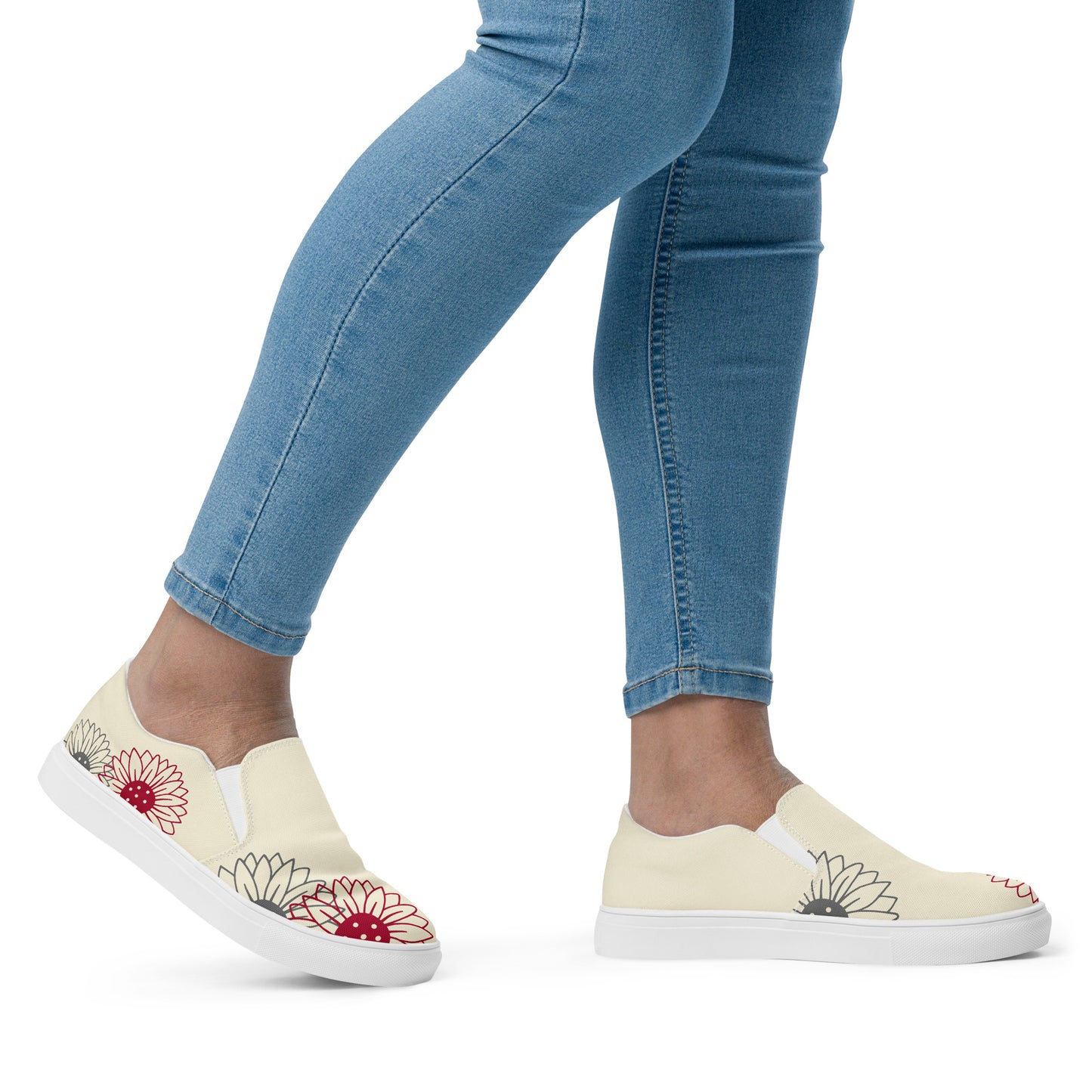 SUNFLOWER-Women's slip-on canvas shoes