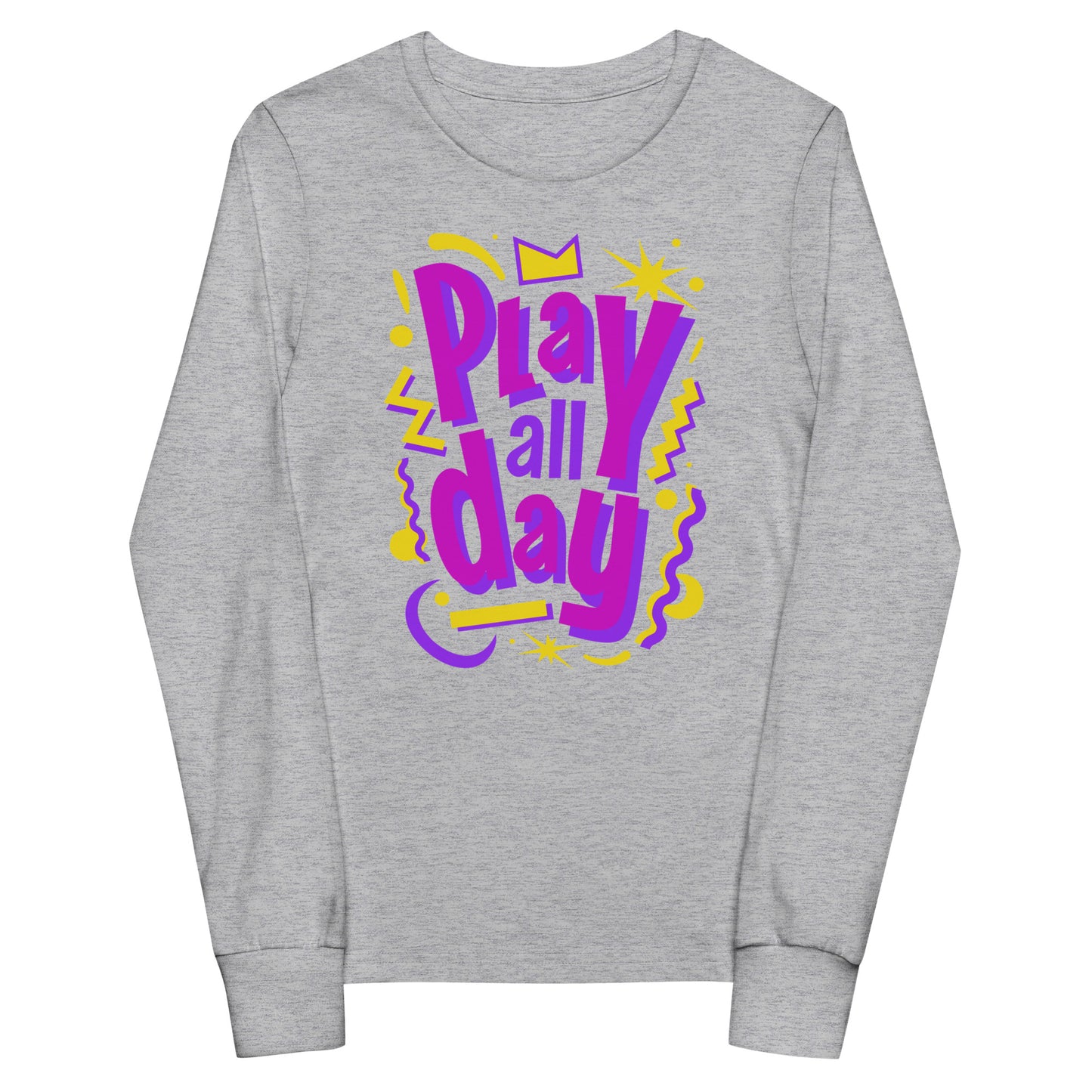 PLAY ALL DAY - Youth long sleeve tee